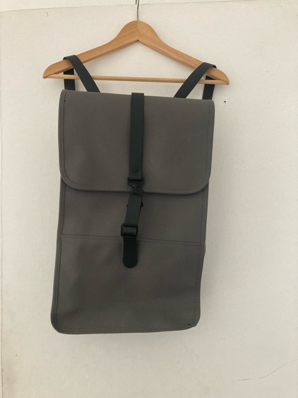 Rains Gray Backpack